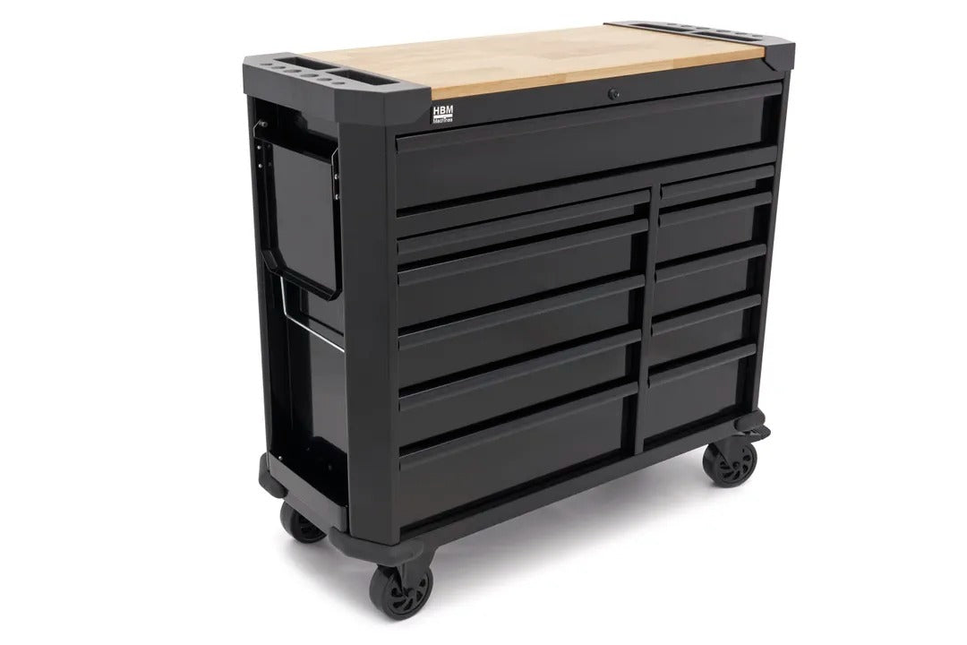 Dulap pentru scule cu 11 sertare si banc de lucru 109cm HBM MACHINES