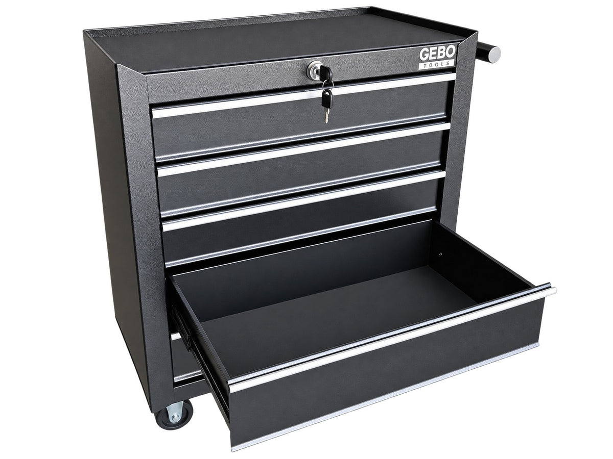Dulap scule 5 sertare negru GEBO TOOLS