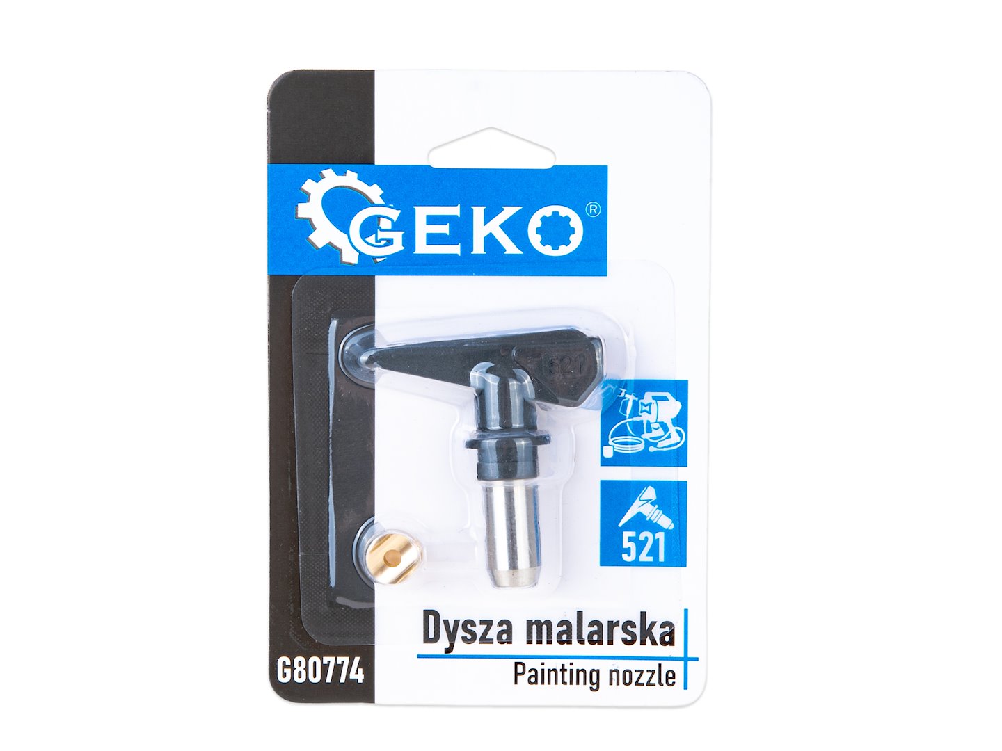 Duza airless 521 pentru pistol de vopsit airless - unghi 50° orificiu 0.021