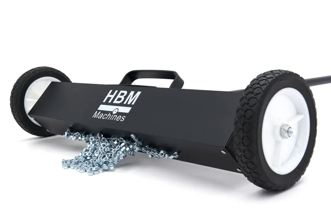 MATURA MAGNETICA CU ROTI PENTRU CURATARE RAPIDA A METALELOR PE ORICE SUPRAFATA HBM