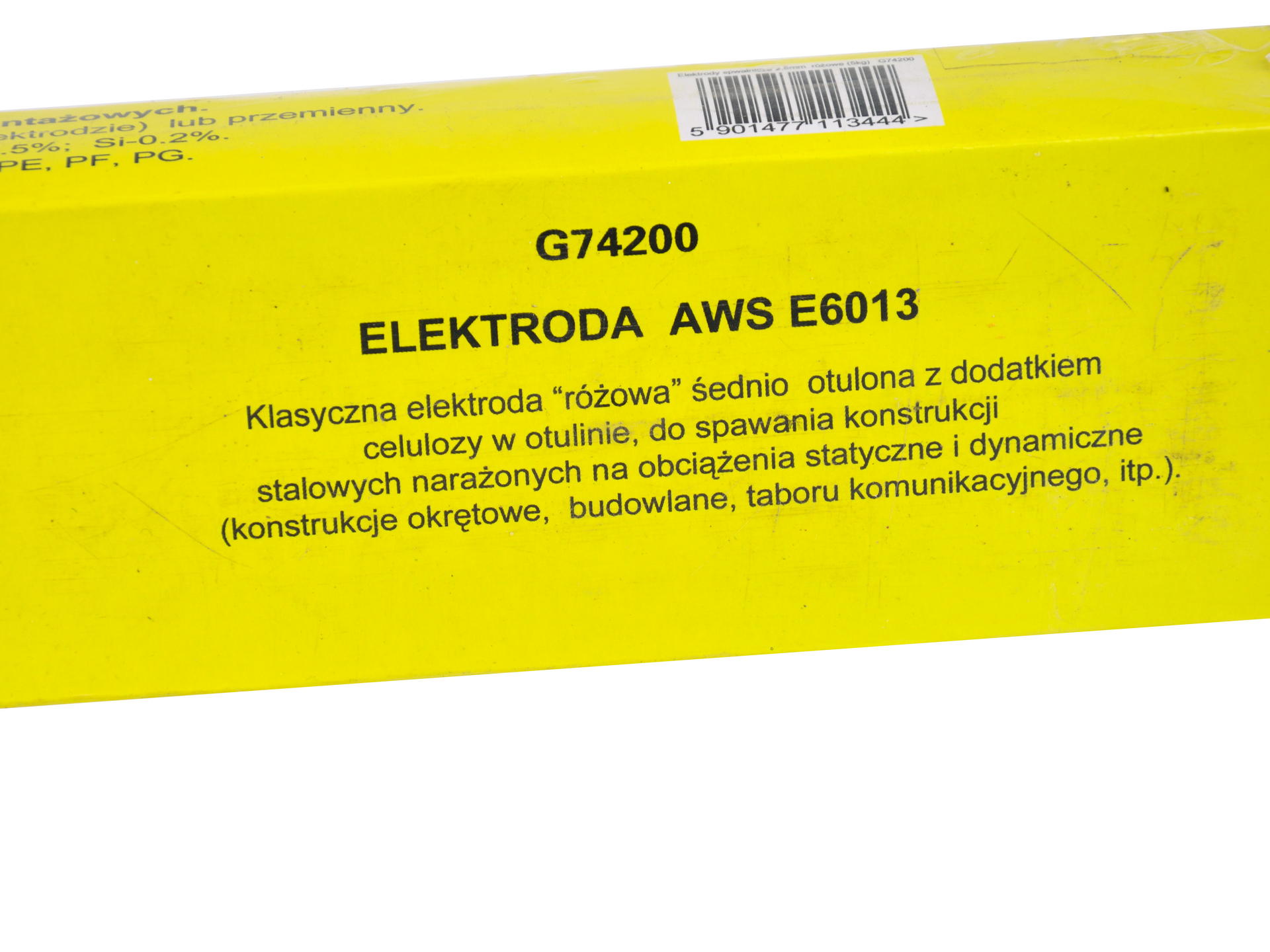 ELECTROZI DE SUDURA AWS E6013 2.5 MM x300 MM RUTIL-CELULOZA