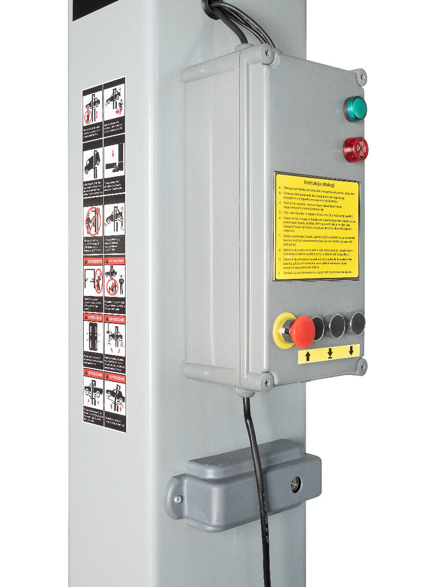 Elevator auto 2 coloane 4T cu deblocare automata electrohidraulica 380V INVENTO