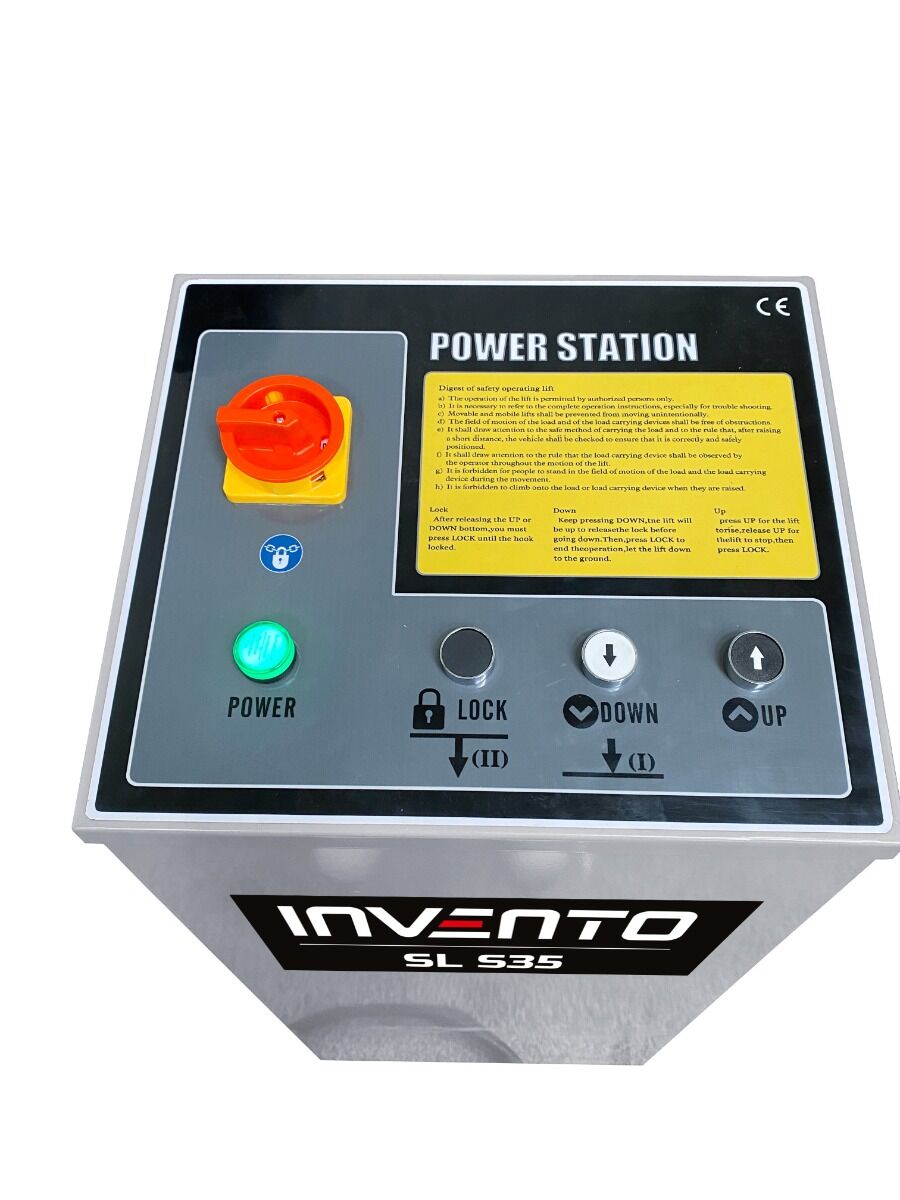 Elevator foarfeca mobil pentru vulcanizare 3.5 tone 220V INVENTO
