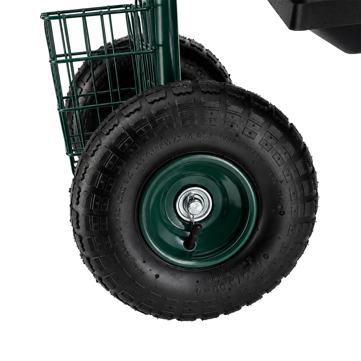 Carucior de gradina cu scaun rotativ 360°