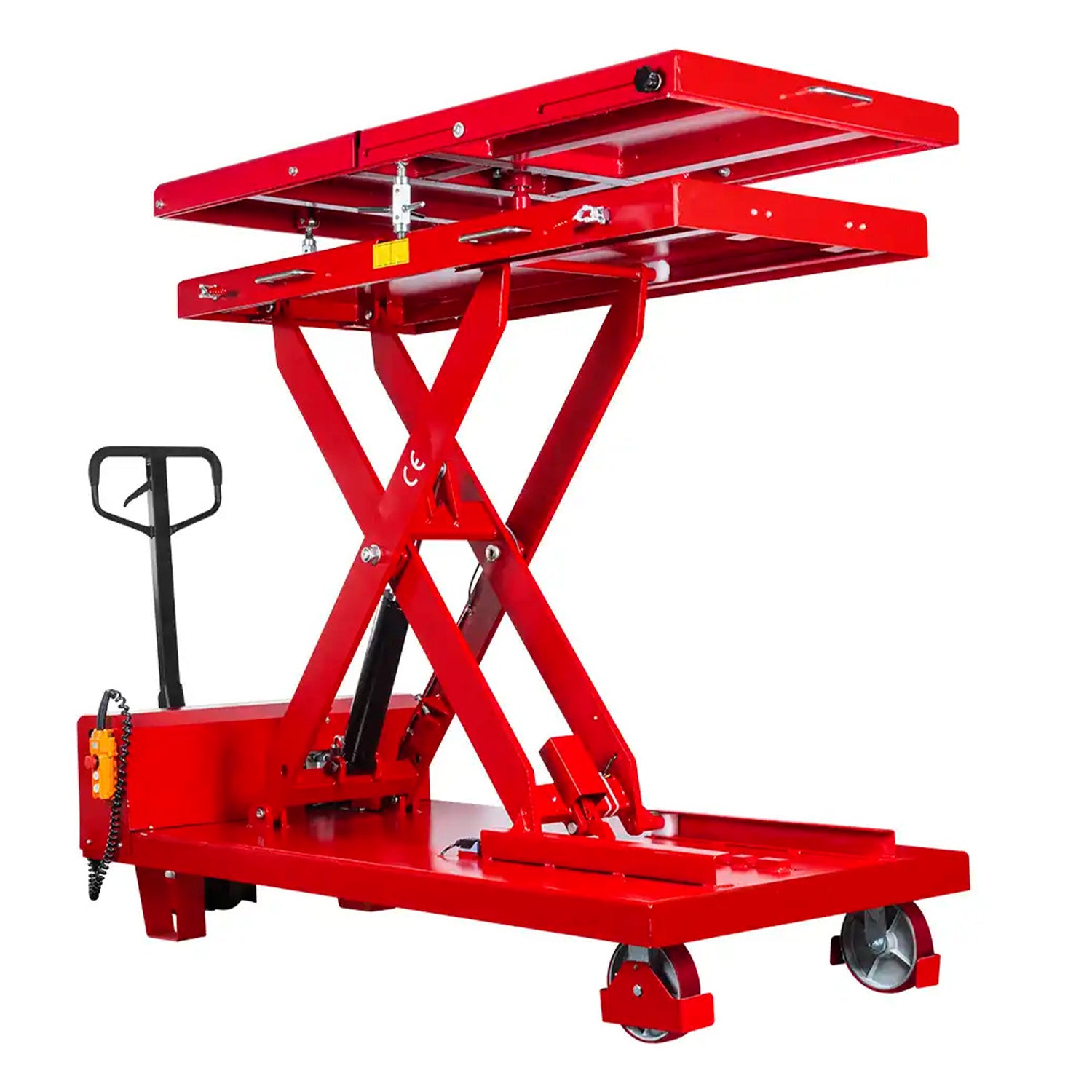 CARUCIOR HIDRAULIC CU MASA PENTRU RIDICAREA SI COBORAREA BATERIILOR AUTO ELECTRICE EV 1200KG LE-220 REDATS