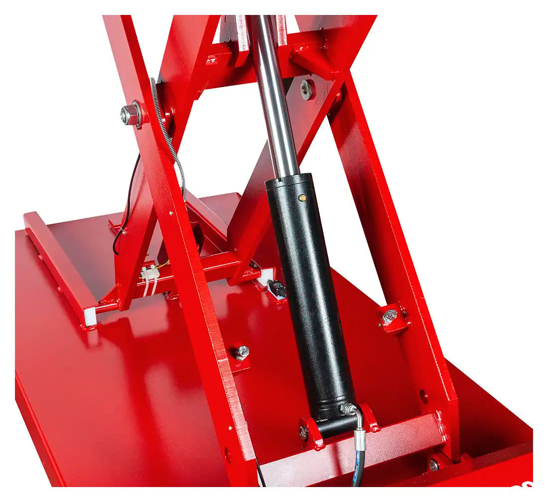 CARUCIOR HIDRAULIC CU MASA PENTRU RIDICAREA SI COBORAREA BATERIILOR AUTO ELECTRICE EV 1200KG LE-220 REDATS