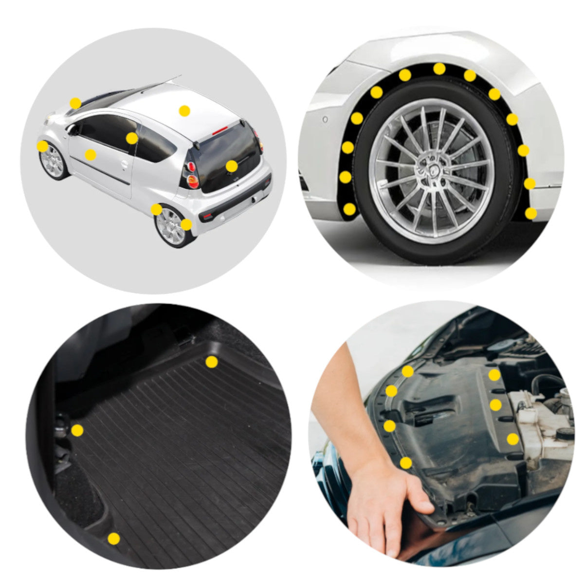 Clipsuri auto universale zipizip 25buc