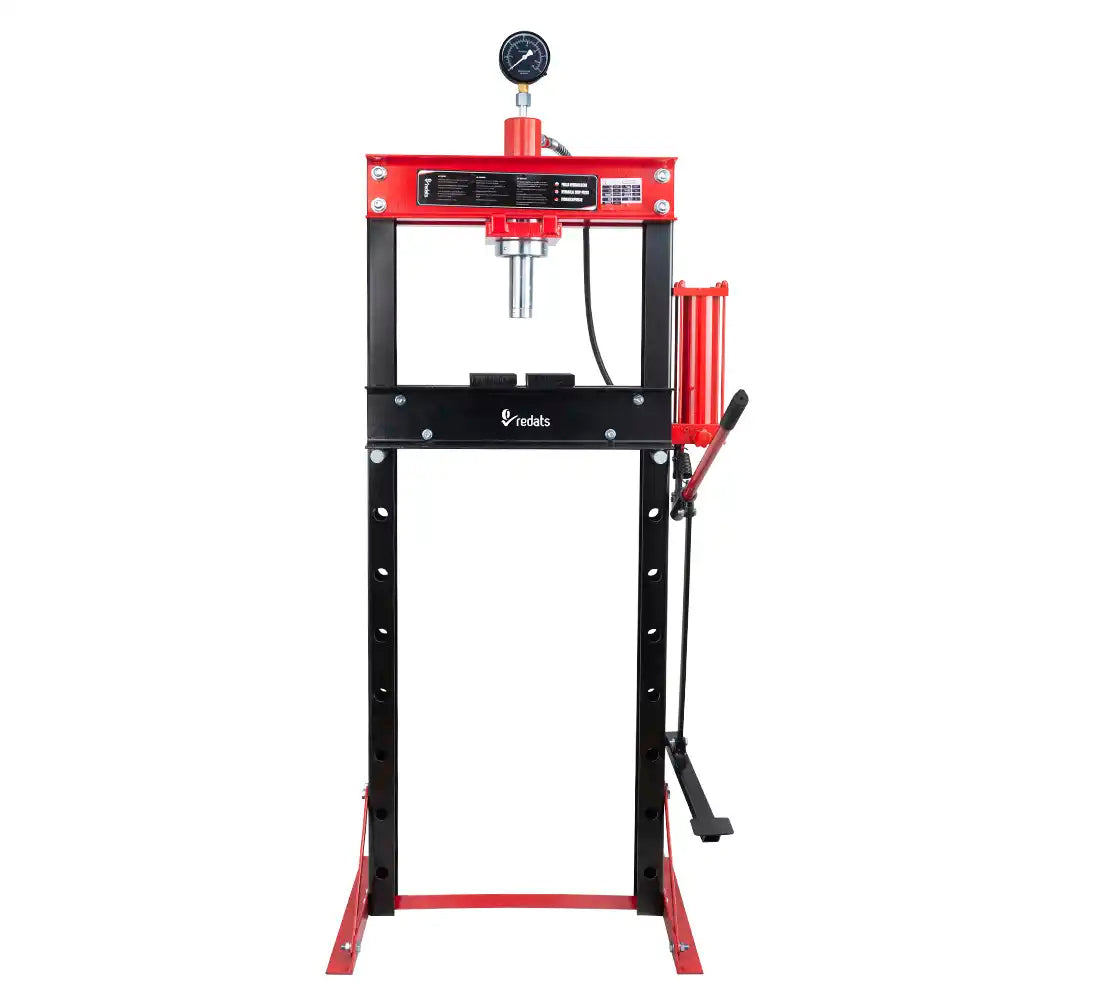 PRESA STAND HIDRAULICA 20T ACTIONARE DUBLA LA MANA, PICIOR H-370N REDATS