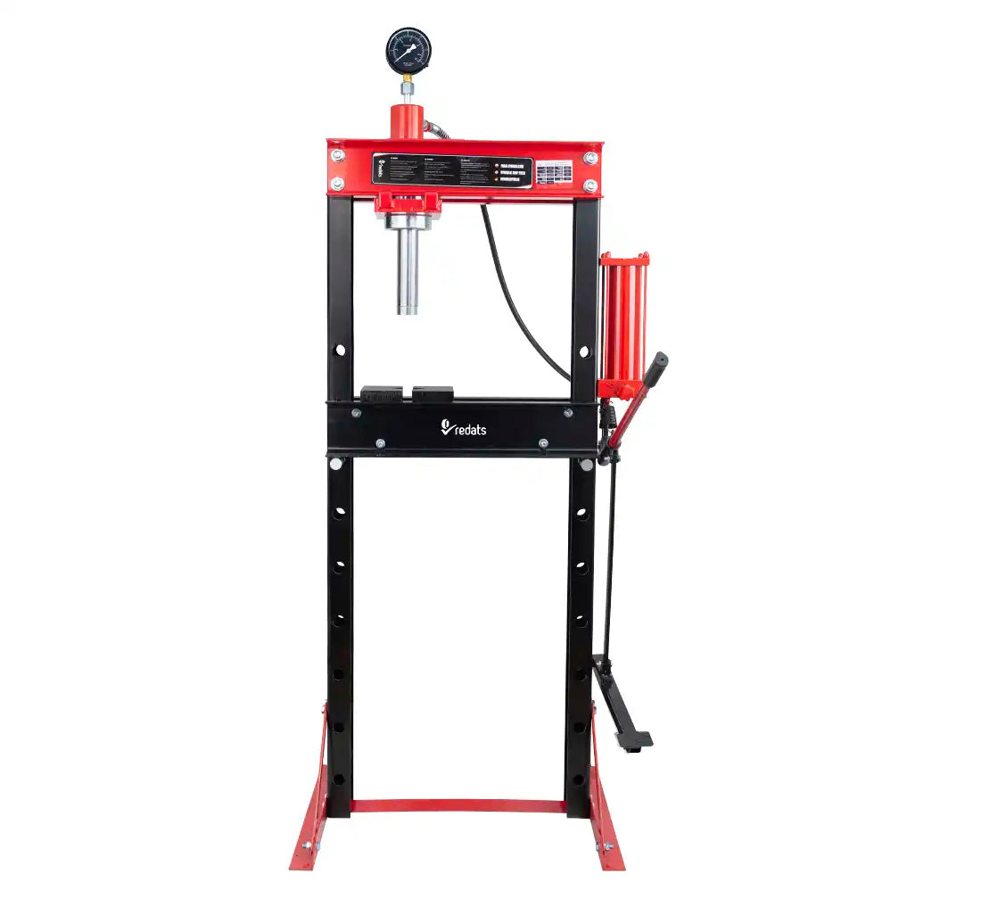 PRESA STAND HIDRAULICA 20T ACTIONARE DUBLA LA MANA, PICIOR H-370N REDATS