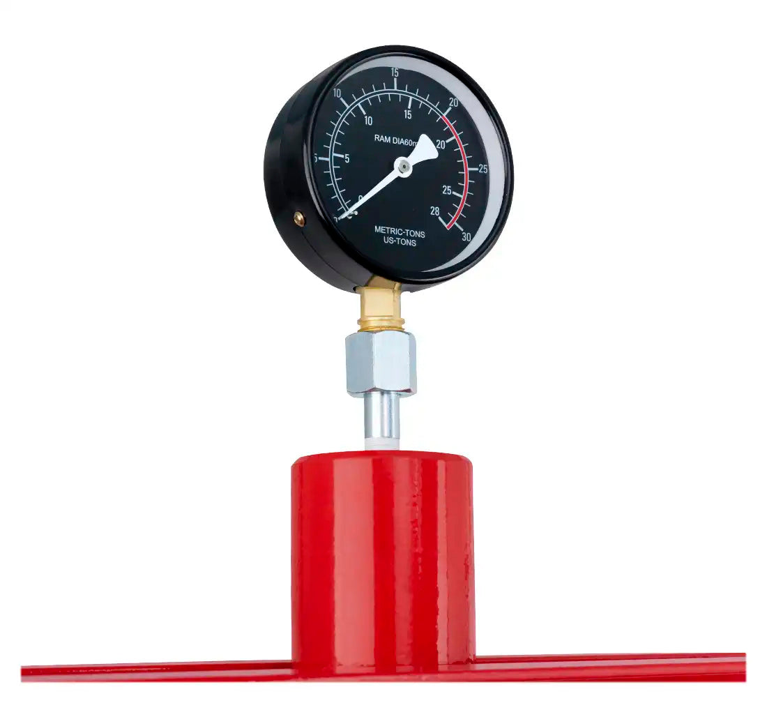 PRESA STAND HIDRAULICA 20T ACTIONARE DUBLA LA MANA, PICIOR H-370N REDATS