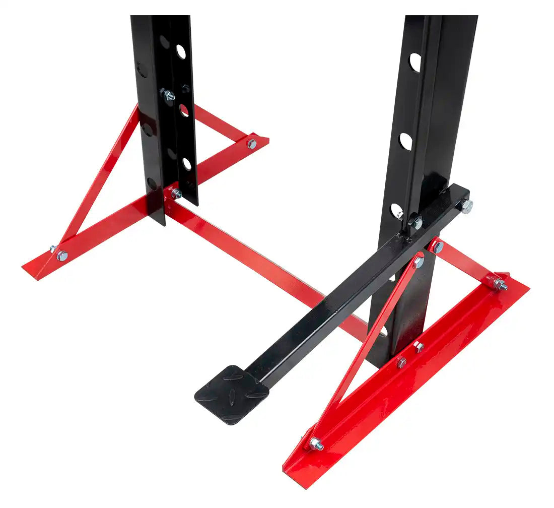 PRESA STAND HIDRAULICA 20T ACTIONARE DUBLA LA MANA, PICIOR H-370N REDATS