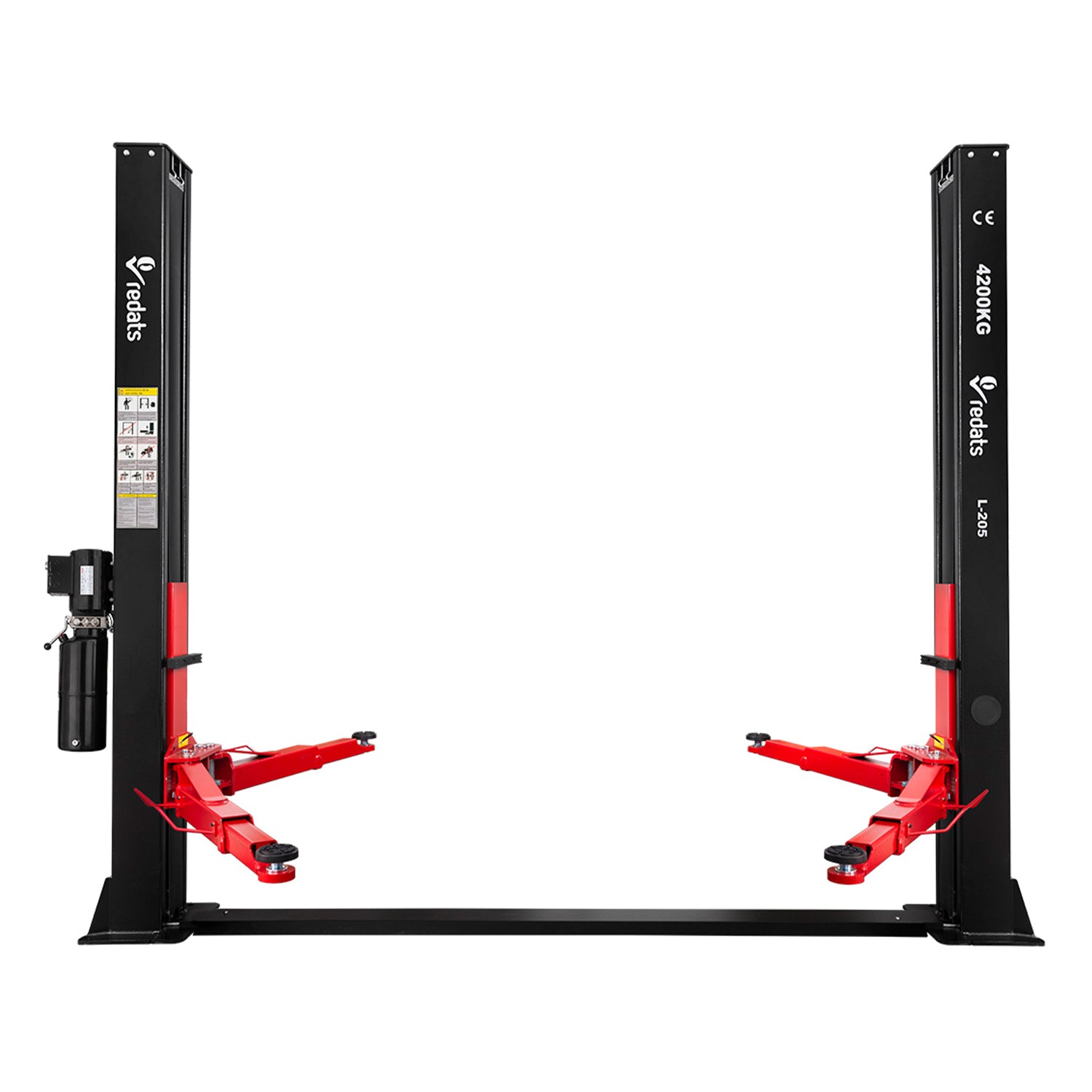 ELEVATOR AUTO 2 COLOANE 4,2T CU DEBLOCARE MANUALA ELECTROHIDRAULICA 380V REDATS + ULEI GRATIS
