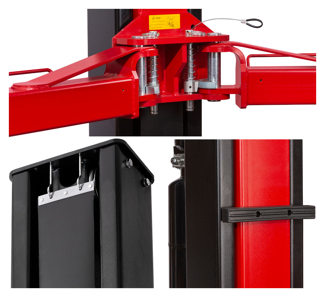 ELEVATOR AUTO 2 COLOANE 4,2T CU DEBLOCARE MANUALA ELECTROHIDRAULICA 380V REDATS + ULEI GRATIS