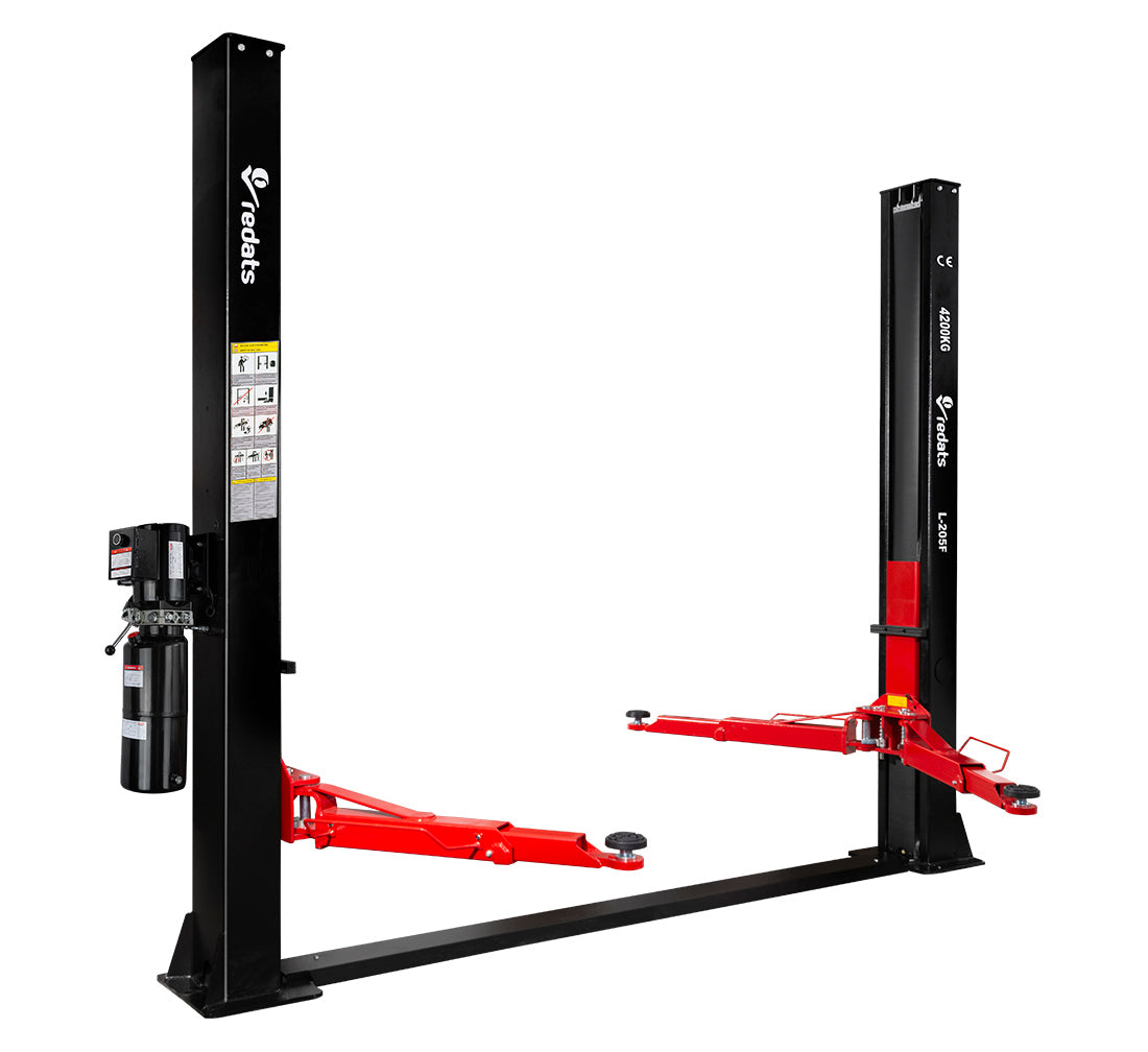 ELEVATOR AUTO 2 COLOANE 4,2T CU DEBLOCARE MANUALA ELECTROHIDRAULICA 230V REDATS + ULEI GRATIS