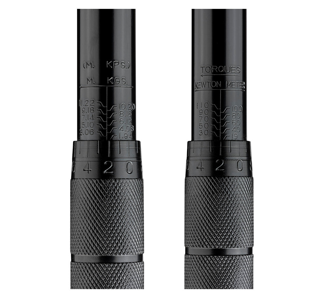 CHEIE DINAMOMETRICA 3/8 19-110Nm REDATS, NEGRU