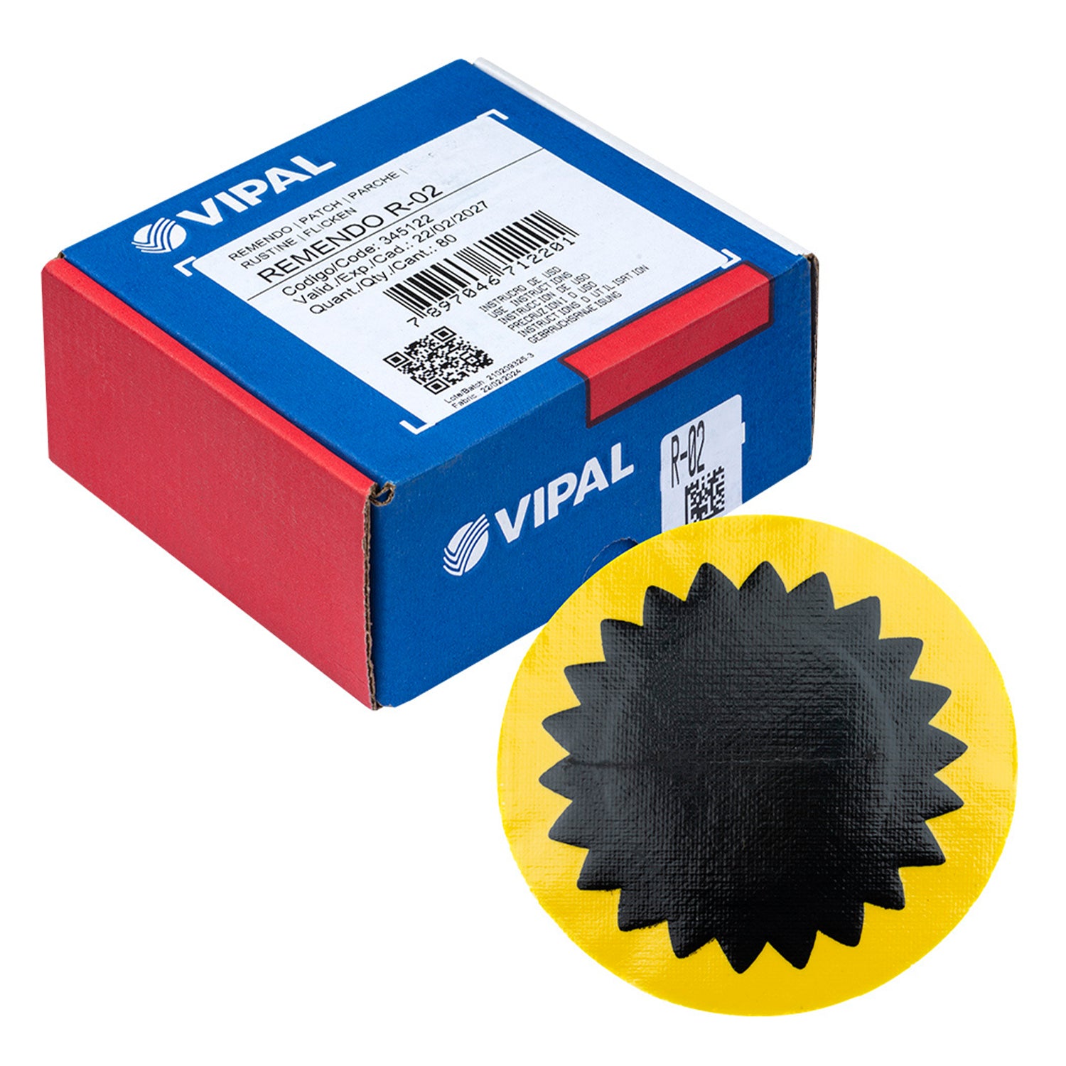 SET PETICE CAMERA 50MM 80 BUCATI VIPAL R02