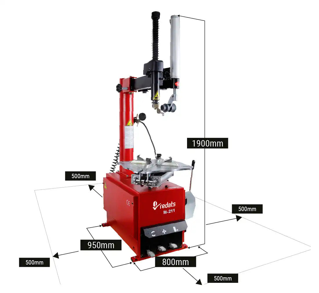 MASINA DEJANTAT SEMI-AUTOMATA ROTI AUTOTURISME 24" 380V M-211 REDATS