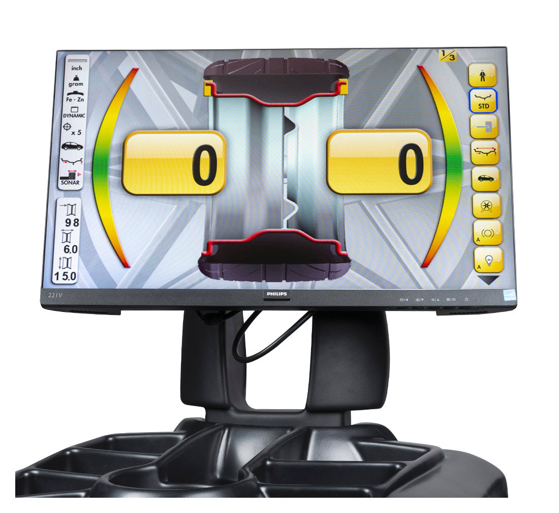 MASINA DE ECHILIBRAT AUTOMATA PENTRU ROTI 8-35" W-890 REDATS