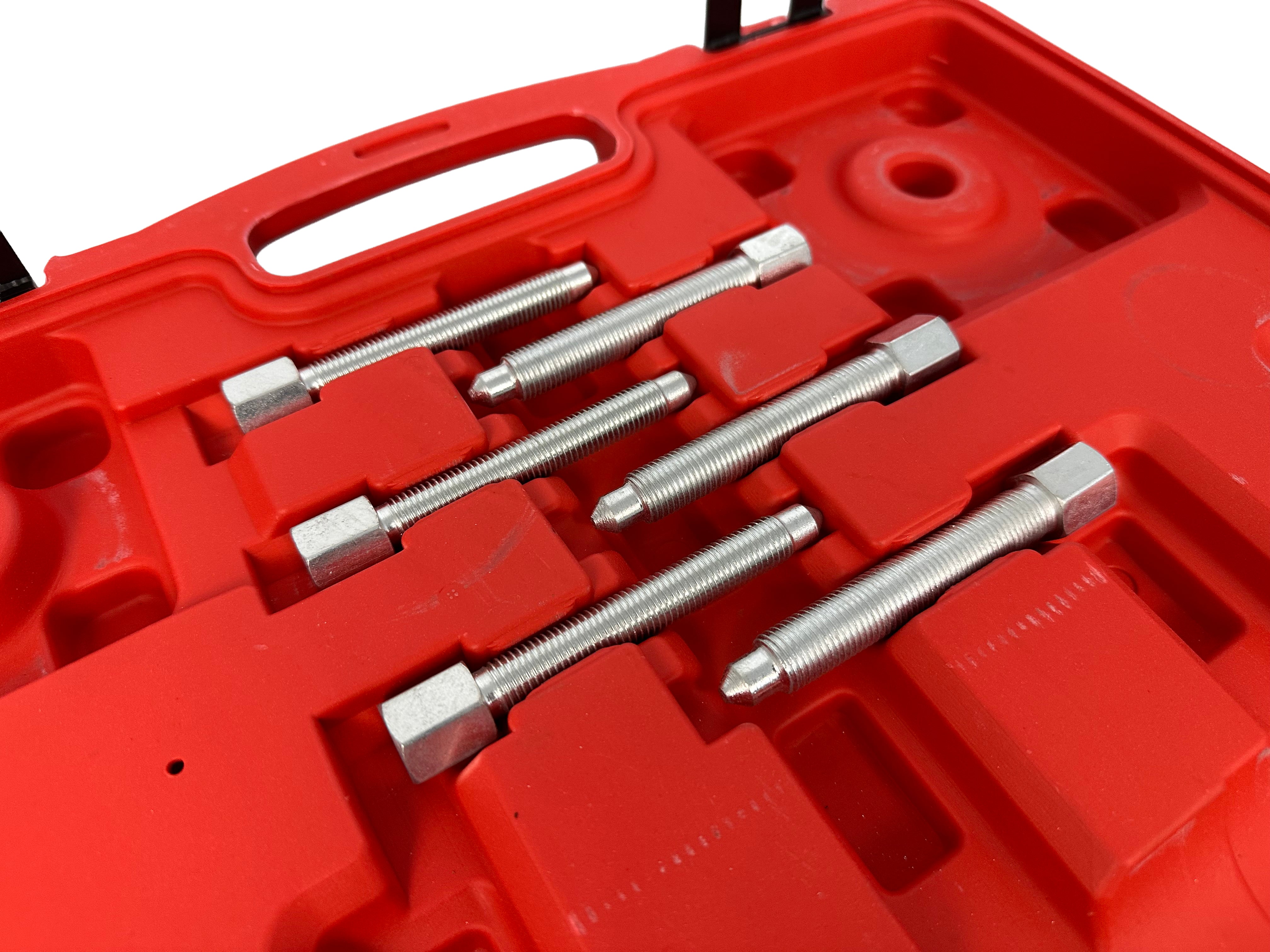 Extractor presa pentru bucse rulmenti de butuci de roti fuzeta, adaptoare 50-102mm 34 piese GEBO TOOLS