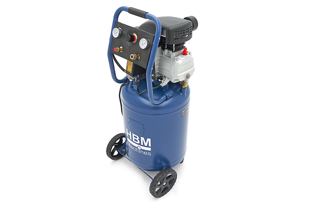 COMPRESOR AER VERTICAL CU ANGRENARE DIRECTA 50L HBM