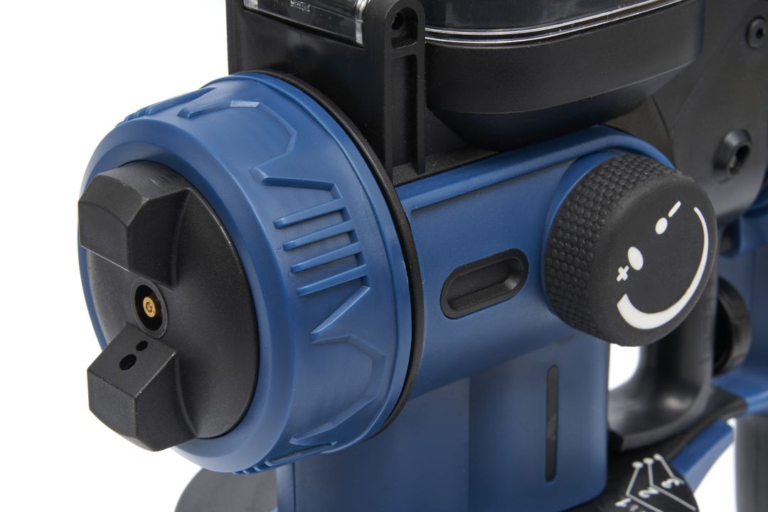 PULVERIZATOR PISTOL ELECTRIC PENTRU VOPSIT 550W 1500ML, CU LUMINA LED