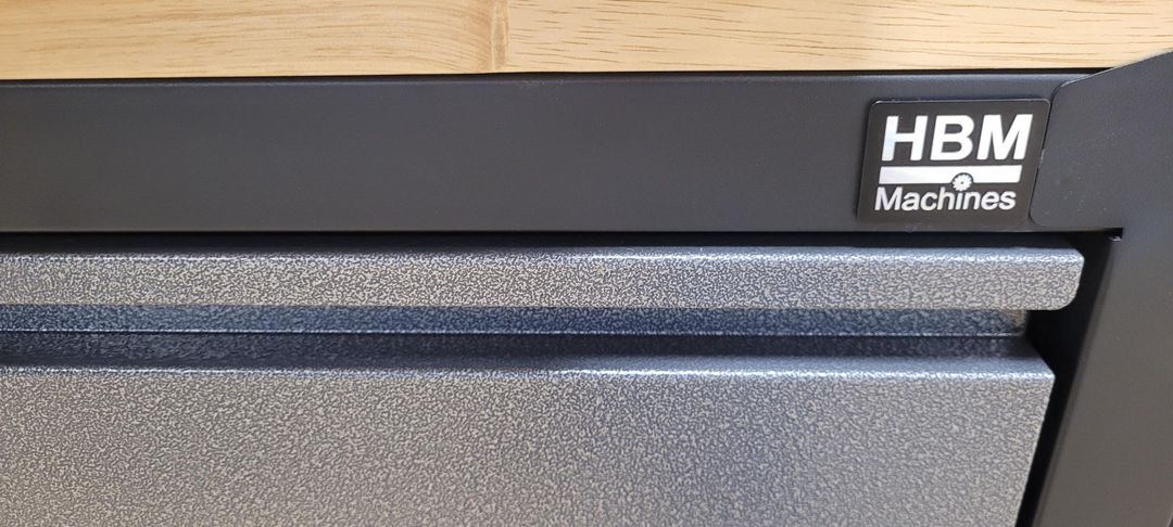 SET MOBILIER ATELIER MECANIC PROFESIONAL 420CM – 13 PIESE CU LED SI BLAT LEMN MASIV – HBM OLANDA