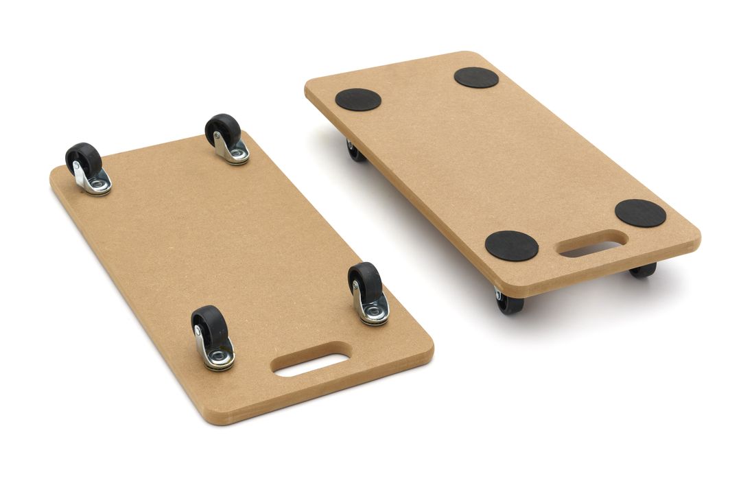 SET 2 CARUCIOARE PLATFORME DE TRANSPORT UNIVERSAL 2 X 200KG 580 X 300MM HBM