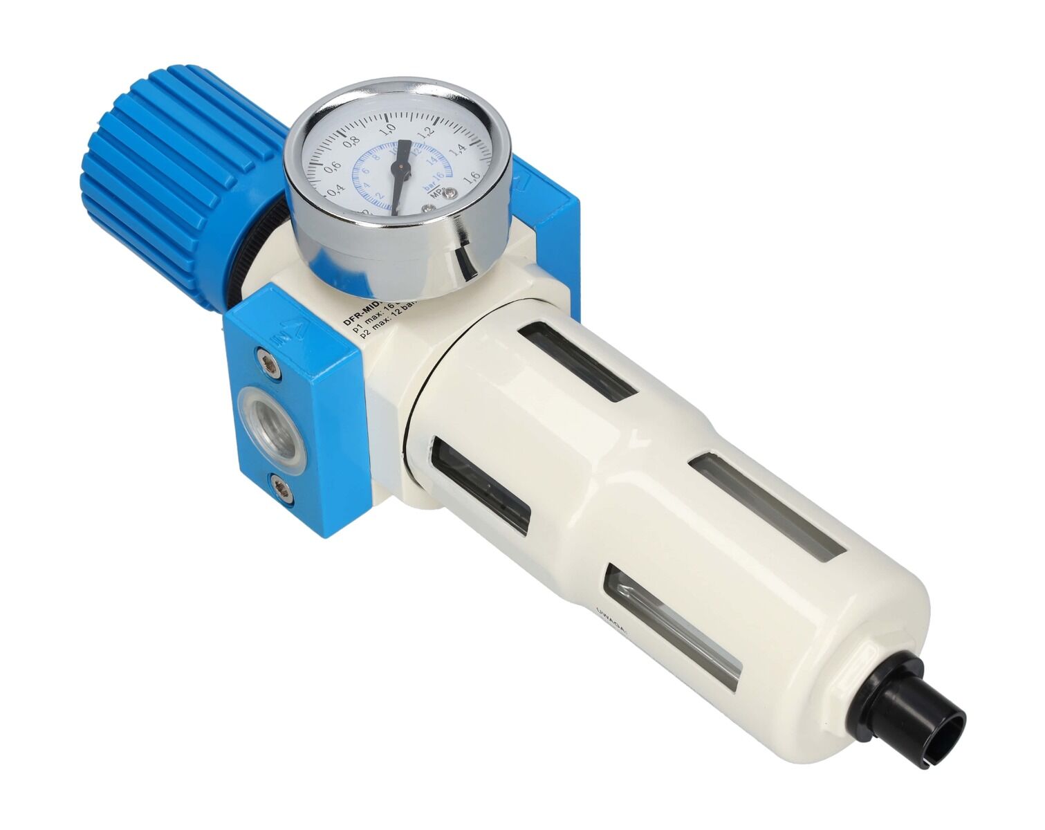 Filtru aer cu regulator de presiune 1/2 PRO MIDI