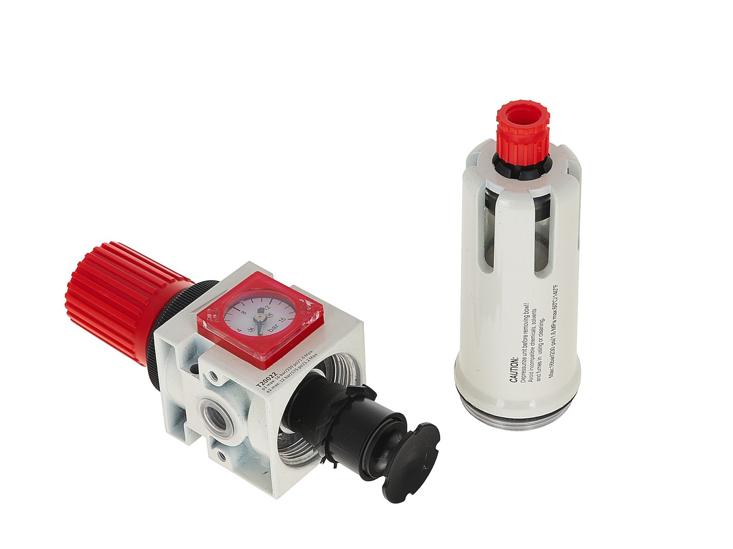 Filtru de aer cu regulator de presiune 1/4 TVARDY