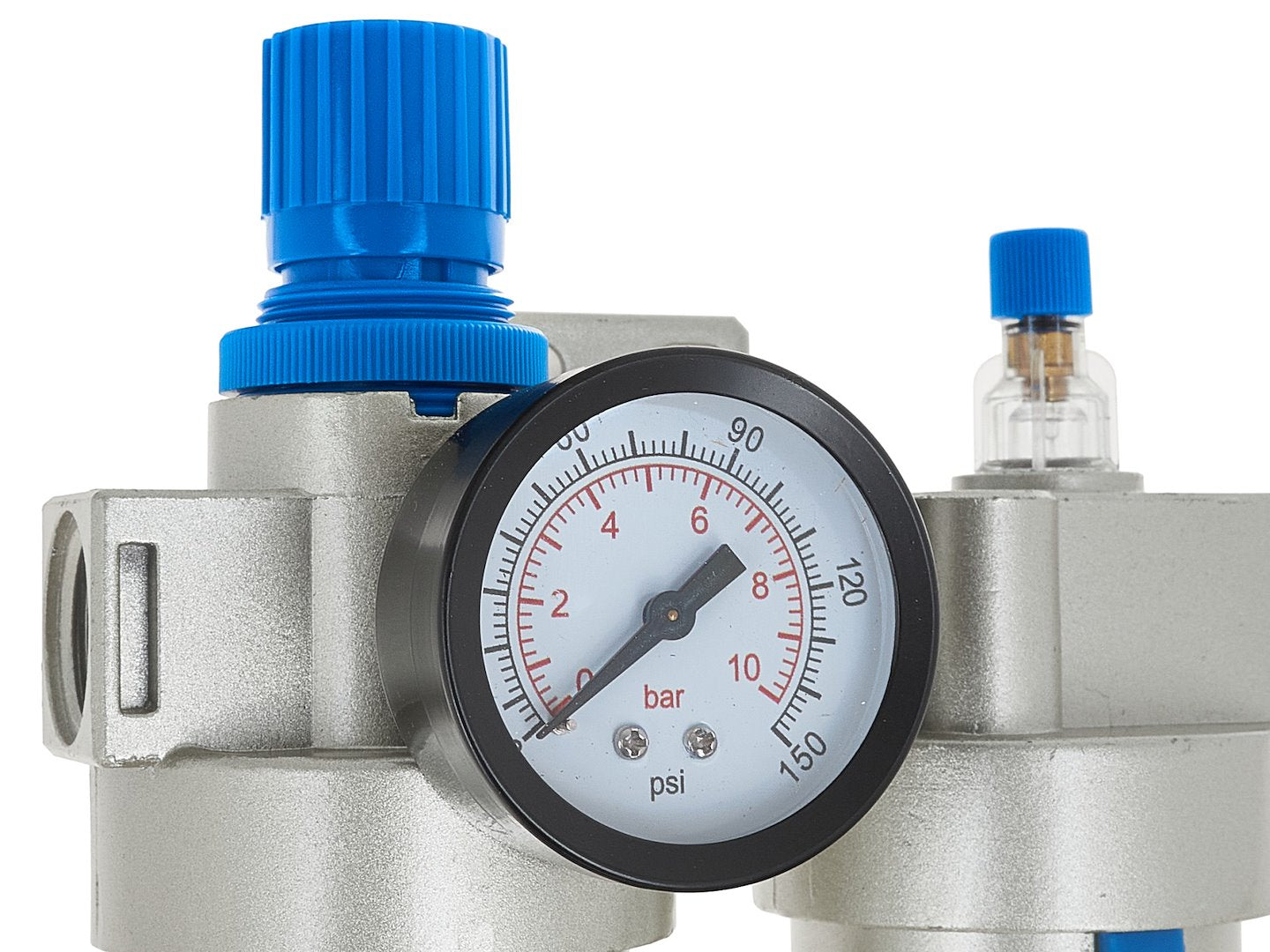 Filtru de aer cu separator de apa si lubrifiere si regulator de presiune 1/2