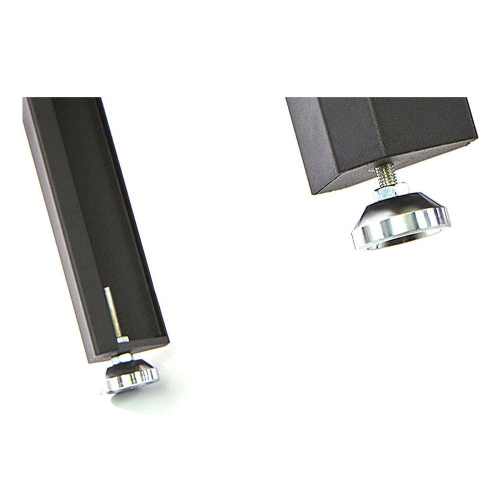 BANC DE LUCRU METALIC PROFESIONAL CU 5 SERTARE SI BLAT DE LEMN 155 CM