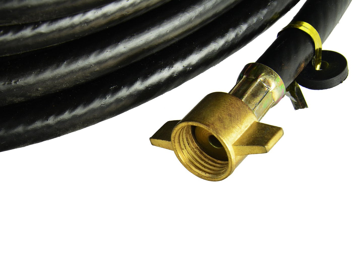 Furtun pneumatic pentru umflat roti 18m, cu racord M12 si cap valva - GEKO