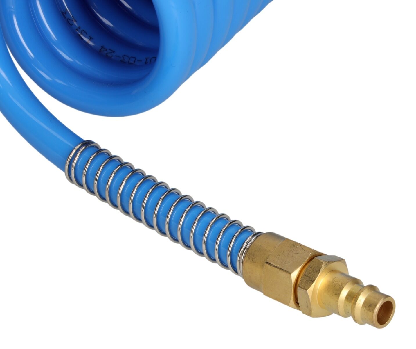 Furtun spiralat pentru aer 8 x 12mm x 15m INVENTO