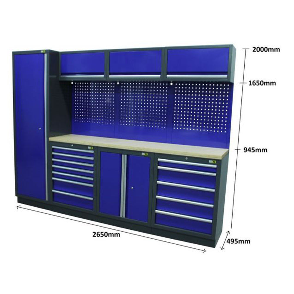 MODUL MOBILIER METALIC PENTRU ATELIER MODEL 3