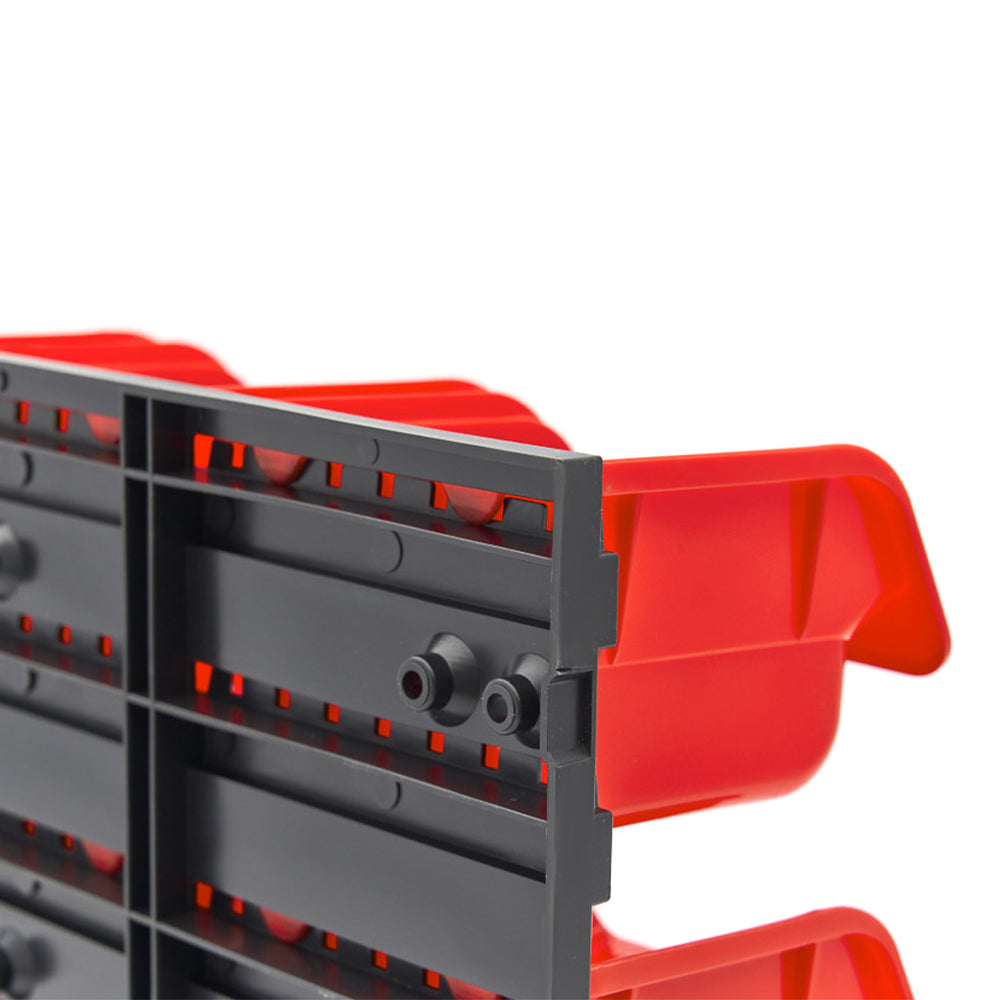 PANOU SUPORT ORGANIZATOR CU 96 CUTII DE DEPOZITARE HBM