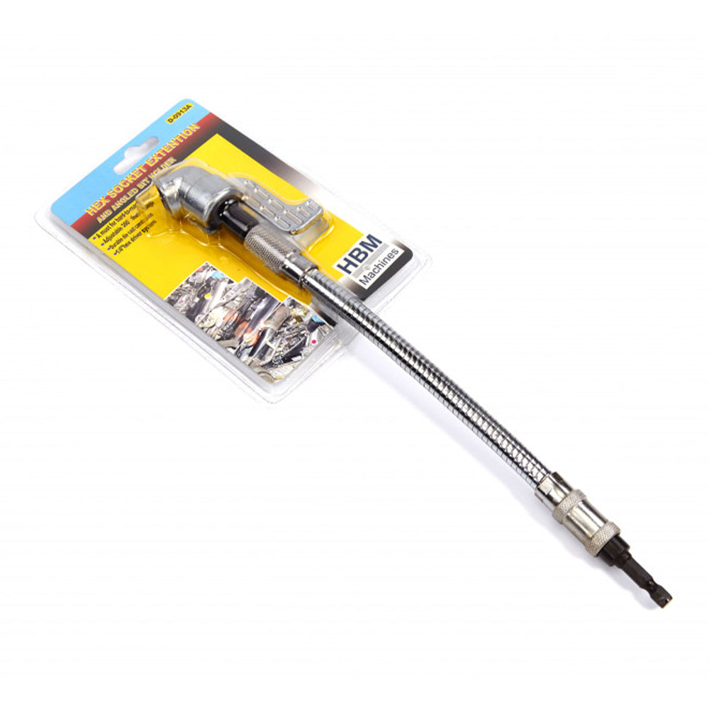 EXTENSIE PRELUNGITOR FLEXIBIL PENTRU BITI HEX UNGHI DREPT