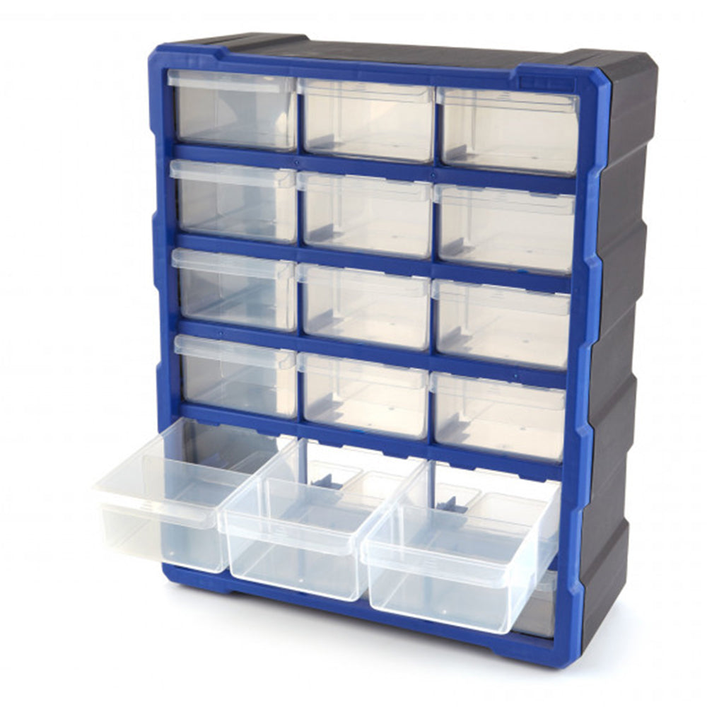 CUTIE DE PLASTIC ORGANIZATOR PENTRU DEPOZITARE CU 18 SERTARE