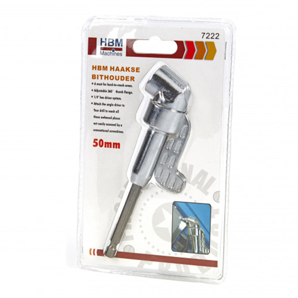 ADAPTOR SUPORT PENTRU BITI LA 90 DE GRADE PENTRU MASINA DE GAURIT 50MM HBM