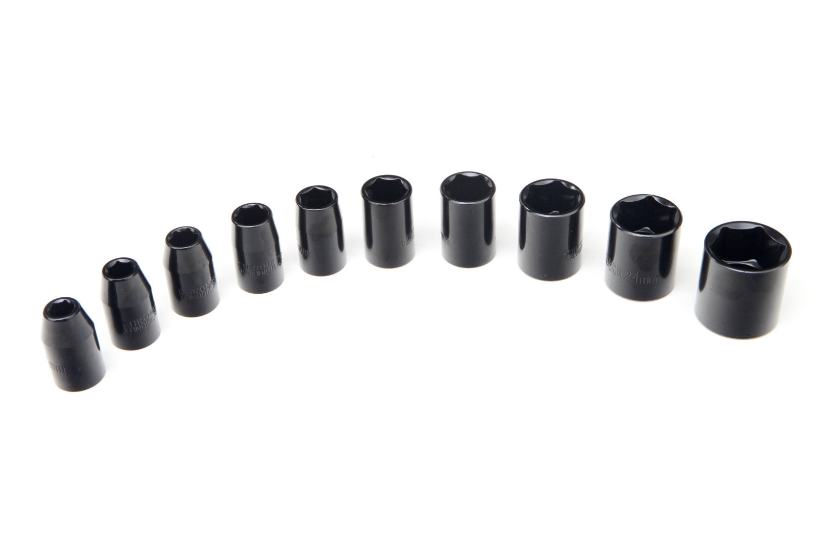 SET TUBULARE SCURTE DE IMPACT 1/2 9-27MM 10 PIESE HBM OLANDA