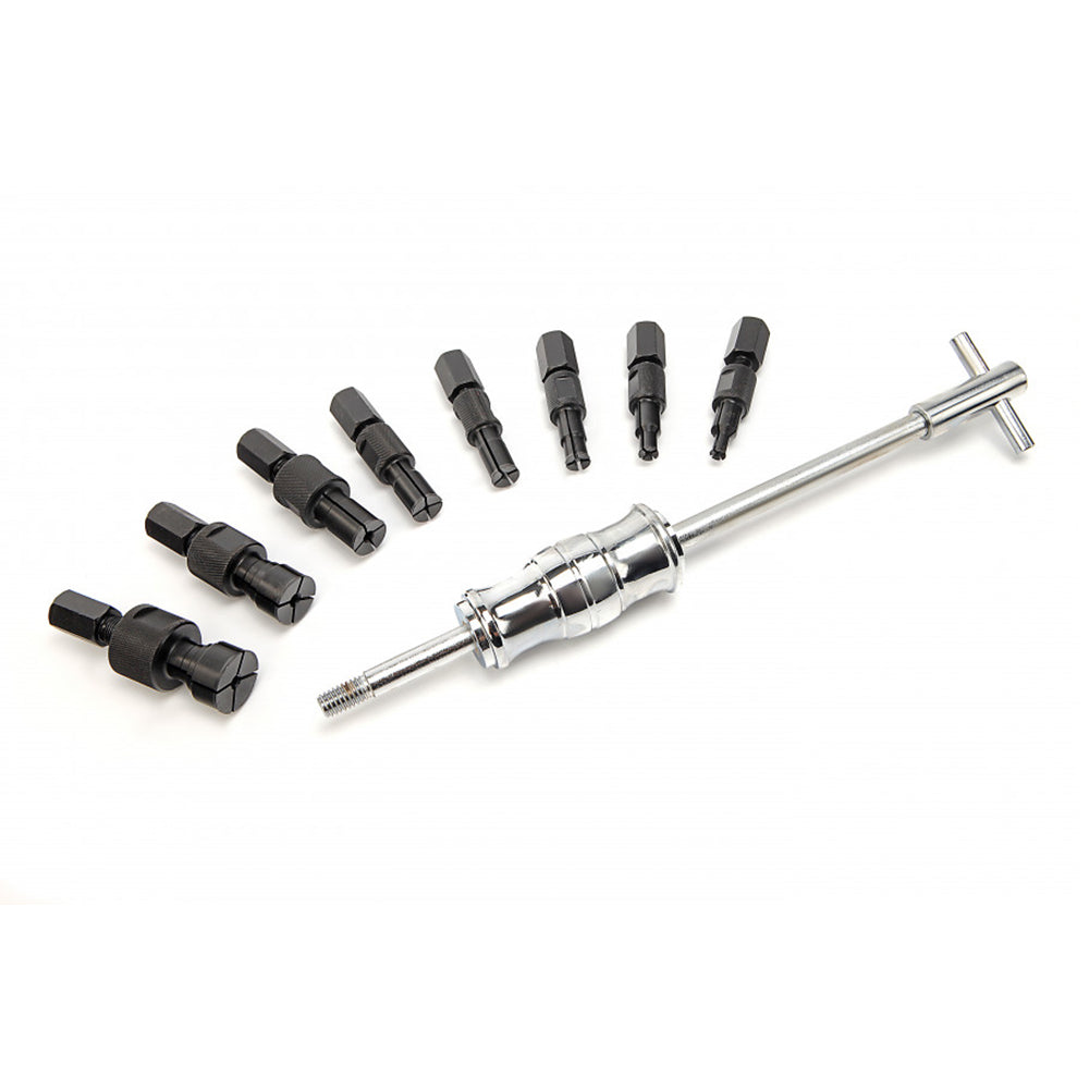 EXTRACTOR PRESA RULMENTI SI BUCSE CU PRINDERE INTERIOARA 8-32MM 9 PIESE HBM