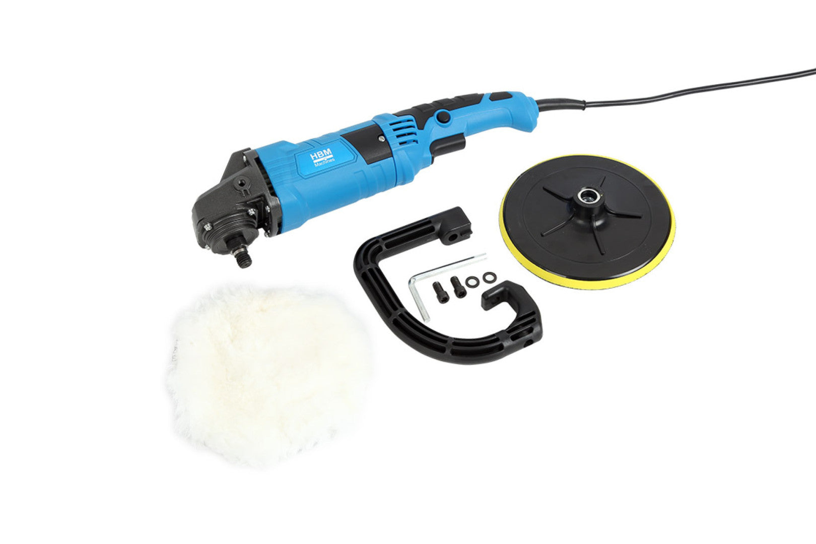 MASINA DE SLEFUIT LUSTRUIT POLISAT 180MM 1200W HBM