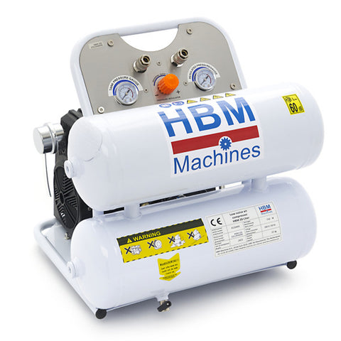 COMPRESOR SILENTIOS ZGOMOT REDUS FARA ULEI 20L 750W 60DB HBM