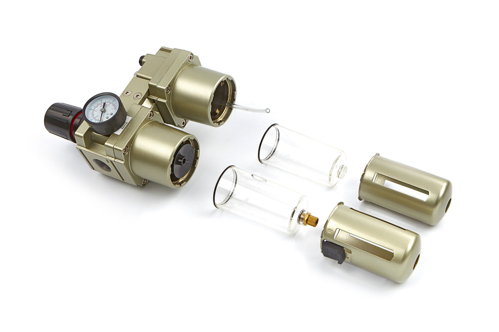 SEPARATOR APA SI LUBRIFIERE CU REGULATOR DE PRESIUNE 1/4 HBM