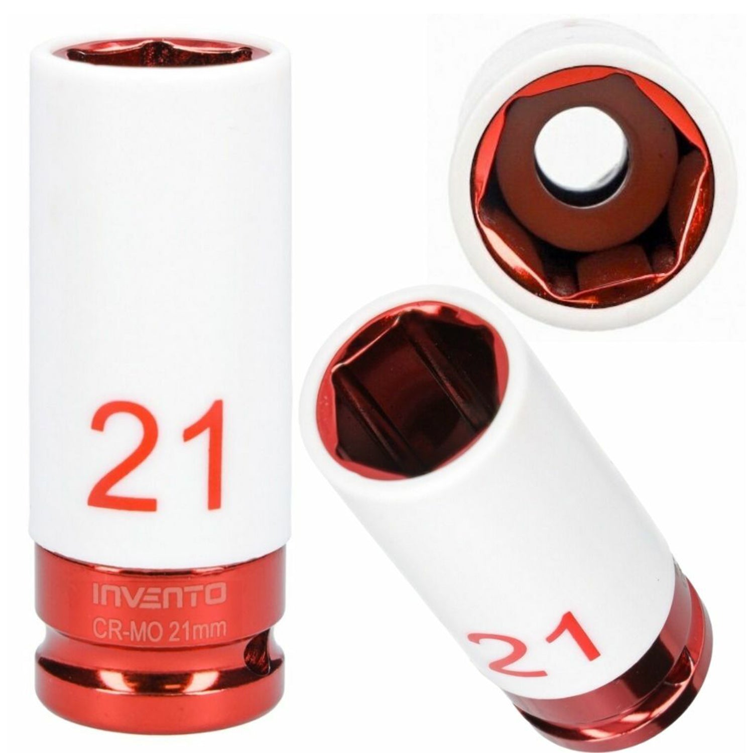 TUBULARA CU PROTECTIE PENTRU JANTE ALIAJ 21MM 1/2'' INVENTO