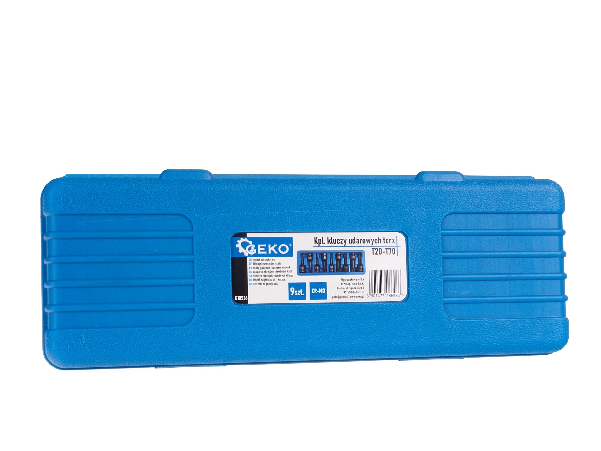SET TORX DE IMPACT 1/2 T20-T70 9 PIESE GEKO