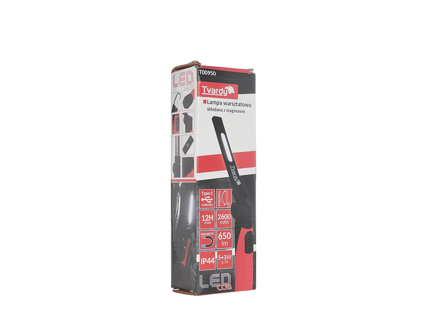 Lampa LED COB pliabila si reincarcabila cu magnet si carlig 5w 650 lumeni 2600mah