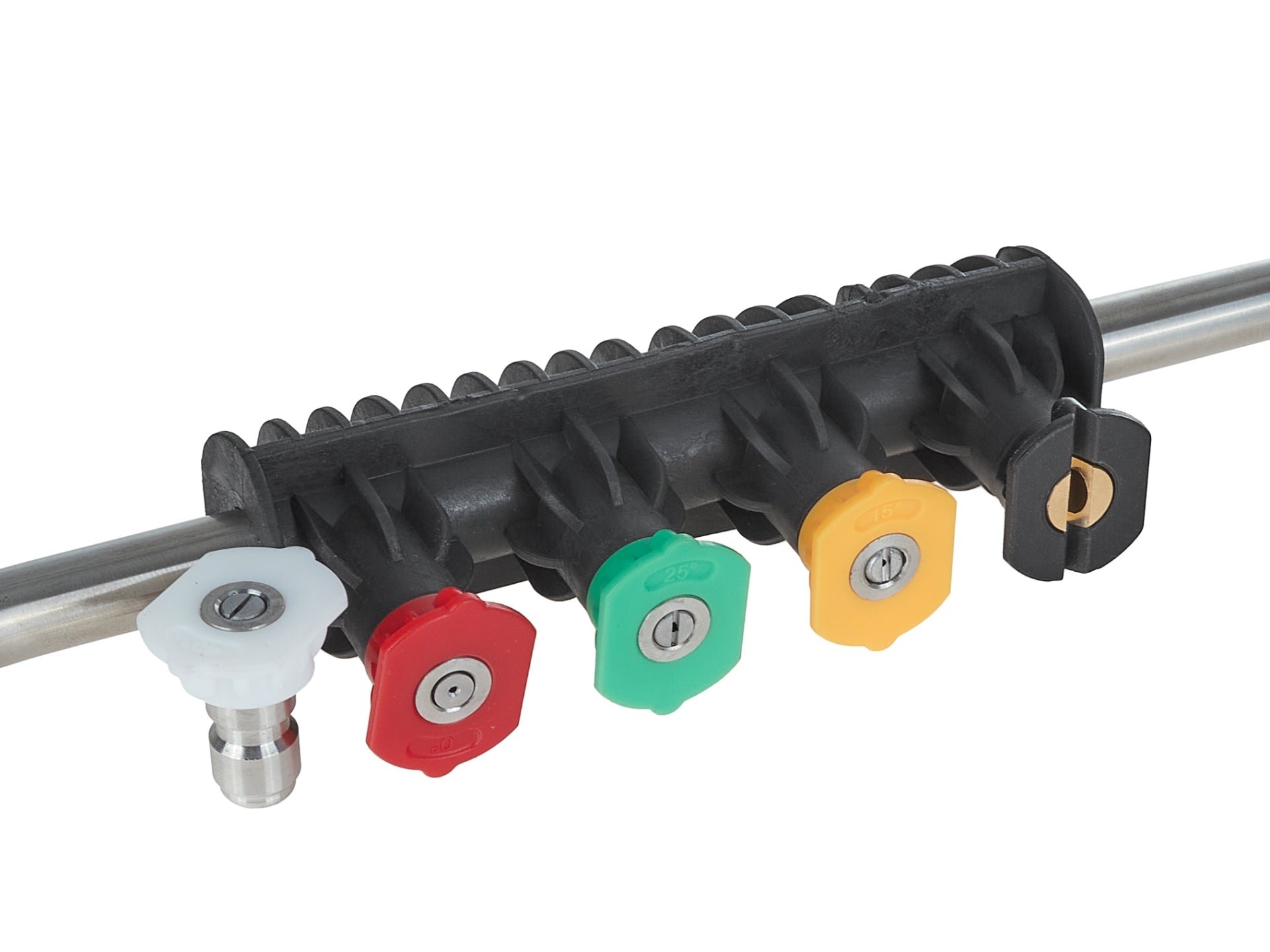 Lance curbata la 15° cu set de 5 duze pentru pulverizare