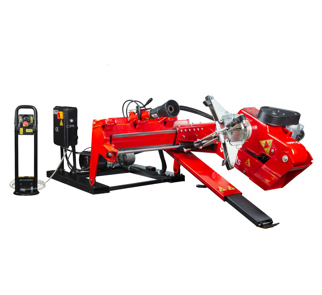 Masina dejantat roti camioane 13-26'' pentru vulcanizare mobila