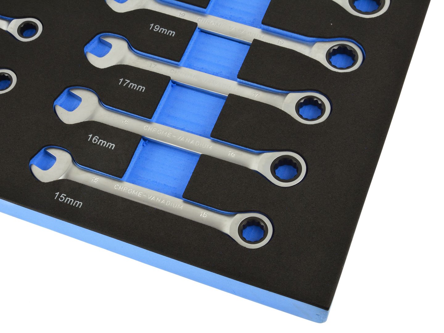 Modul dulap chei combinate cu clichet 8-22mm 13piese GEKO