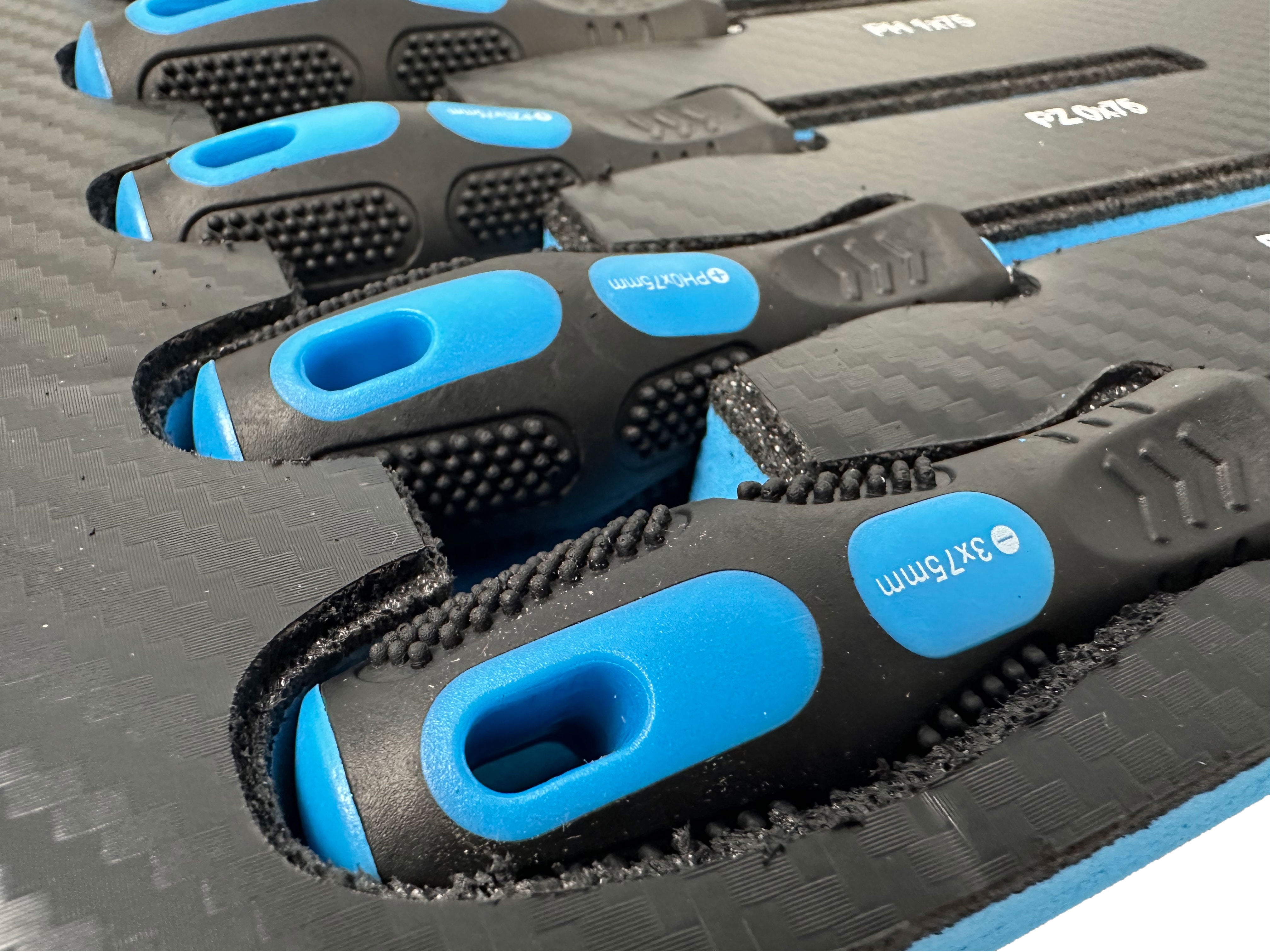 Modul dulap scule cu surubelnite profesionale, 21 piese GEBO TOOLS